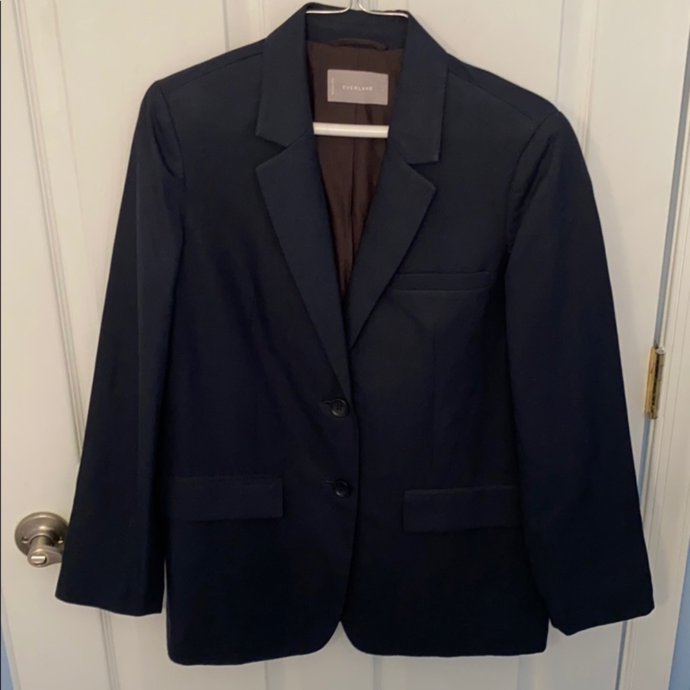Everlane Oversized Linen Blazer